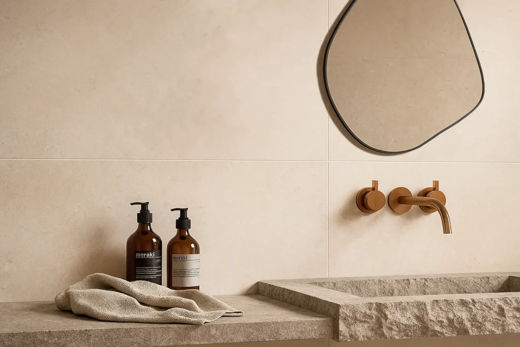 کاشی مناسب در سرویس بهداشتی 