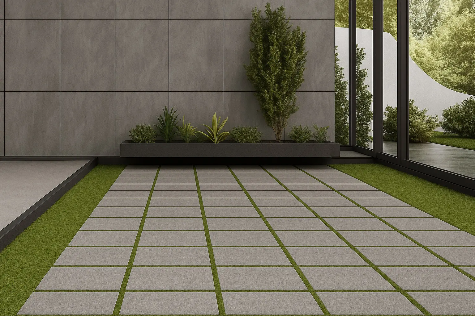 سرامیک پرسلان برای فضای باز