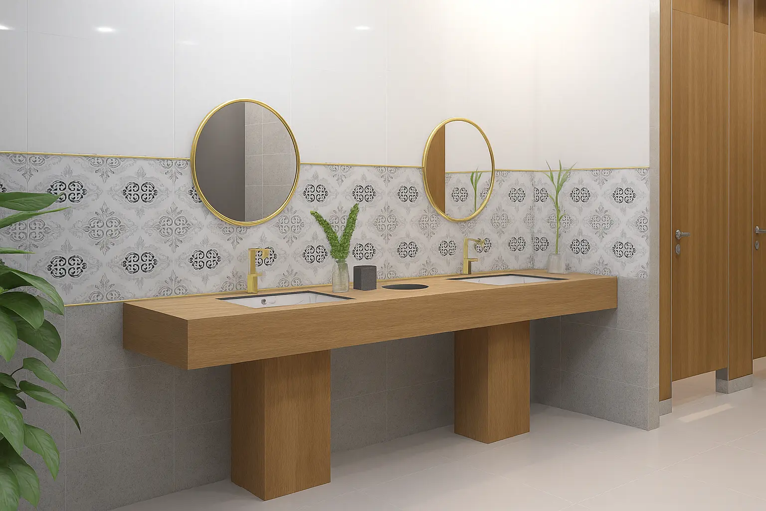 جدیدترین مدل‌های سرامیک سرویس بهداشتی رنگ ملایم