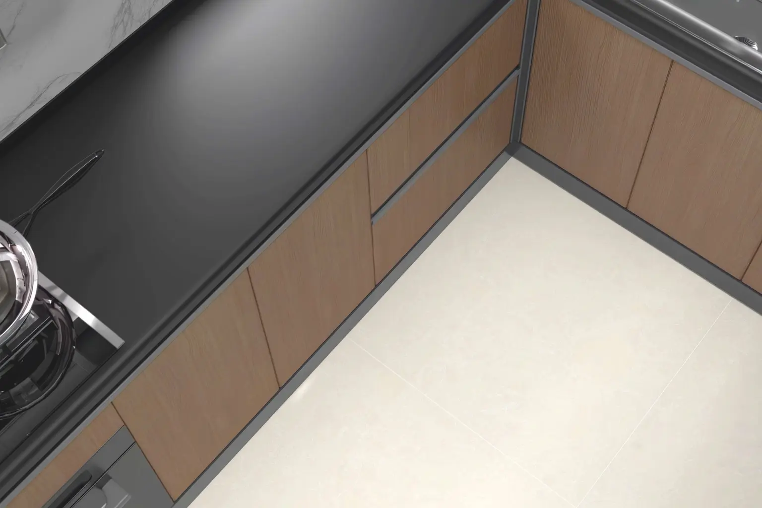 جدیدترین مدلهای سرامیک کف آشپزخانه